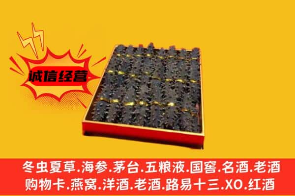 新余市回收海参